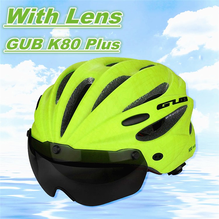 GUB K80 Plus Mountain Road Bicycle Protective Helmet, Head Size: 58-62cm - Green-3