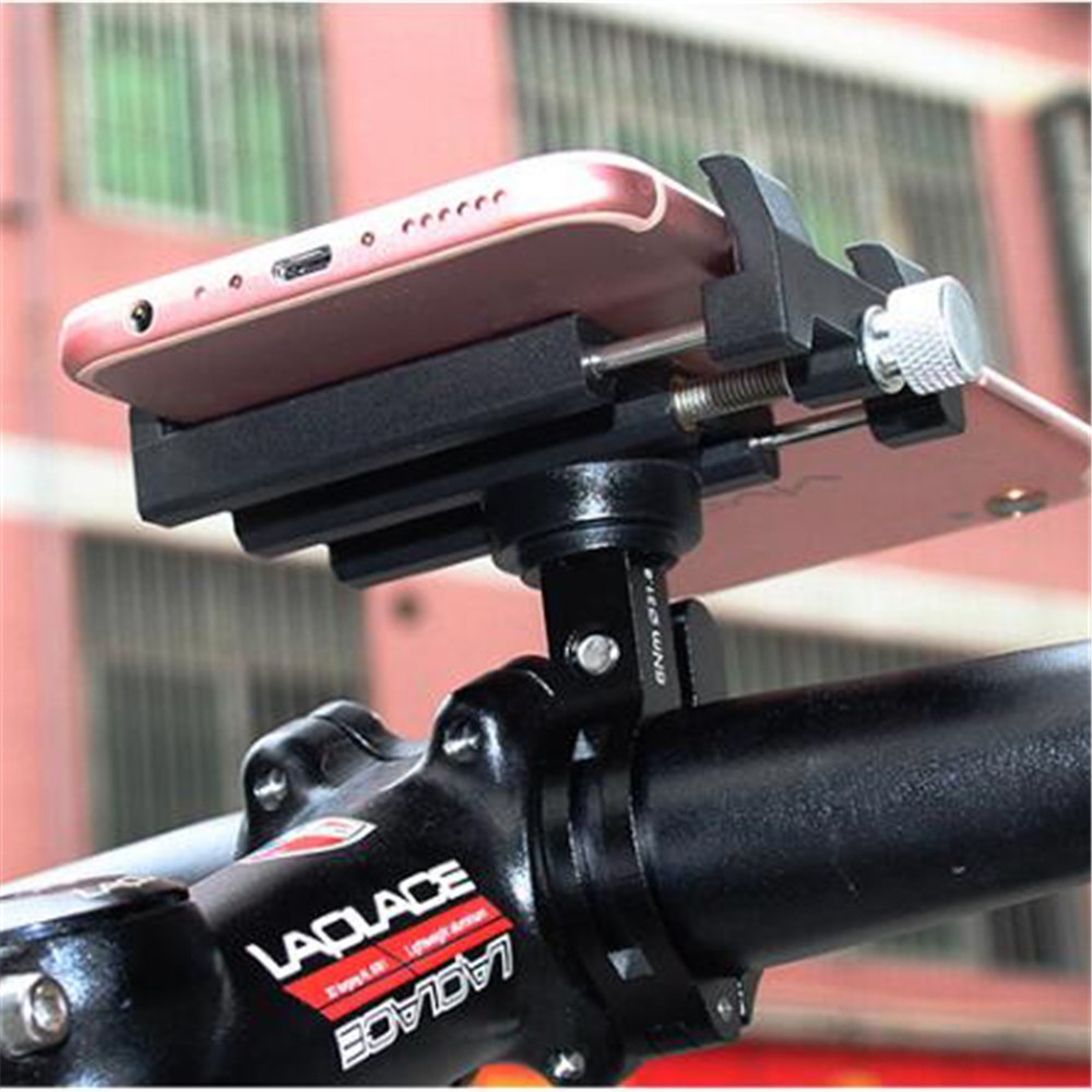 GUB Plus 3 Vélos Support de Téléphone à 360 Degrés à 360 Degrés Clip de Guidon Largeur: 60 ~ 100 mm