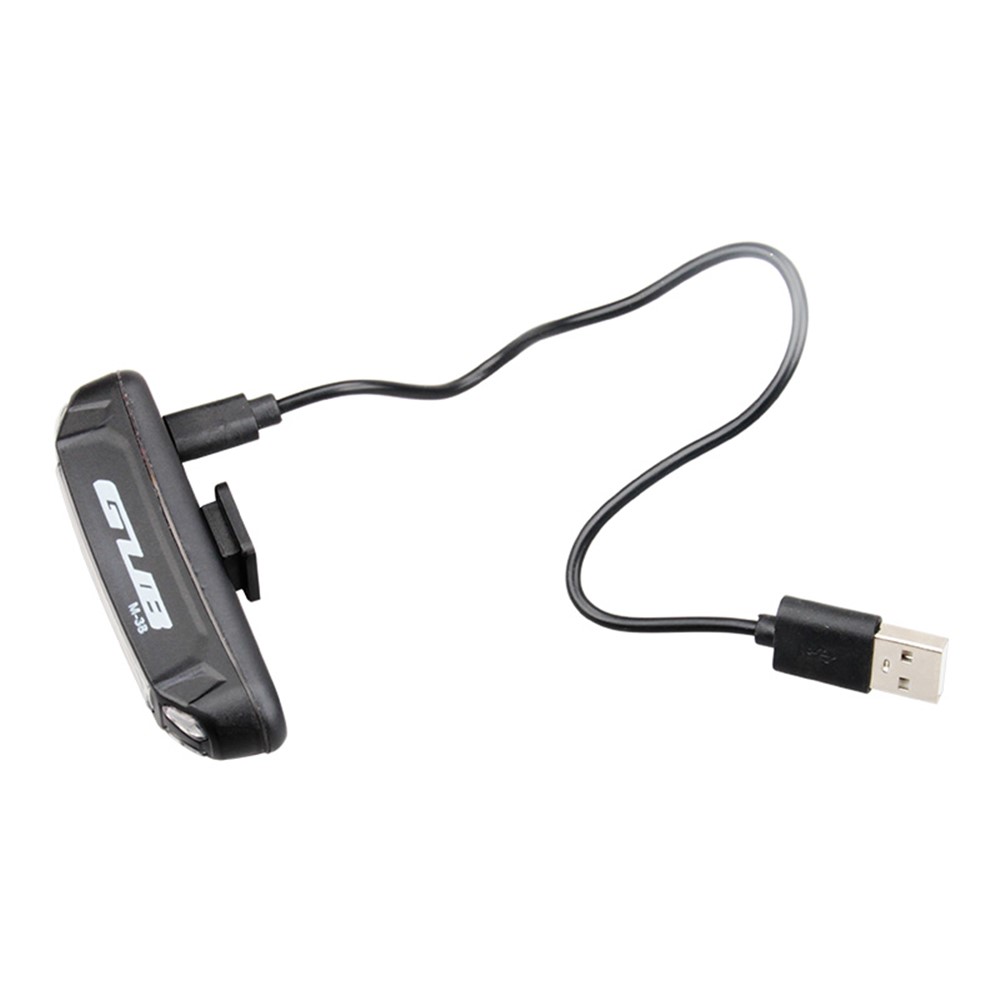 Gub M-38 Bicicleta LED LED Leche 3 Color Lámpara de Advertencia USB Luz Trasera Recargable