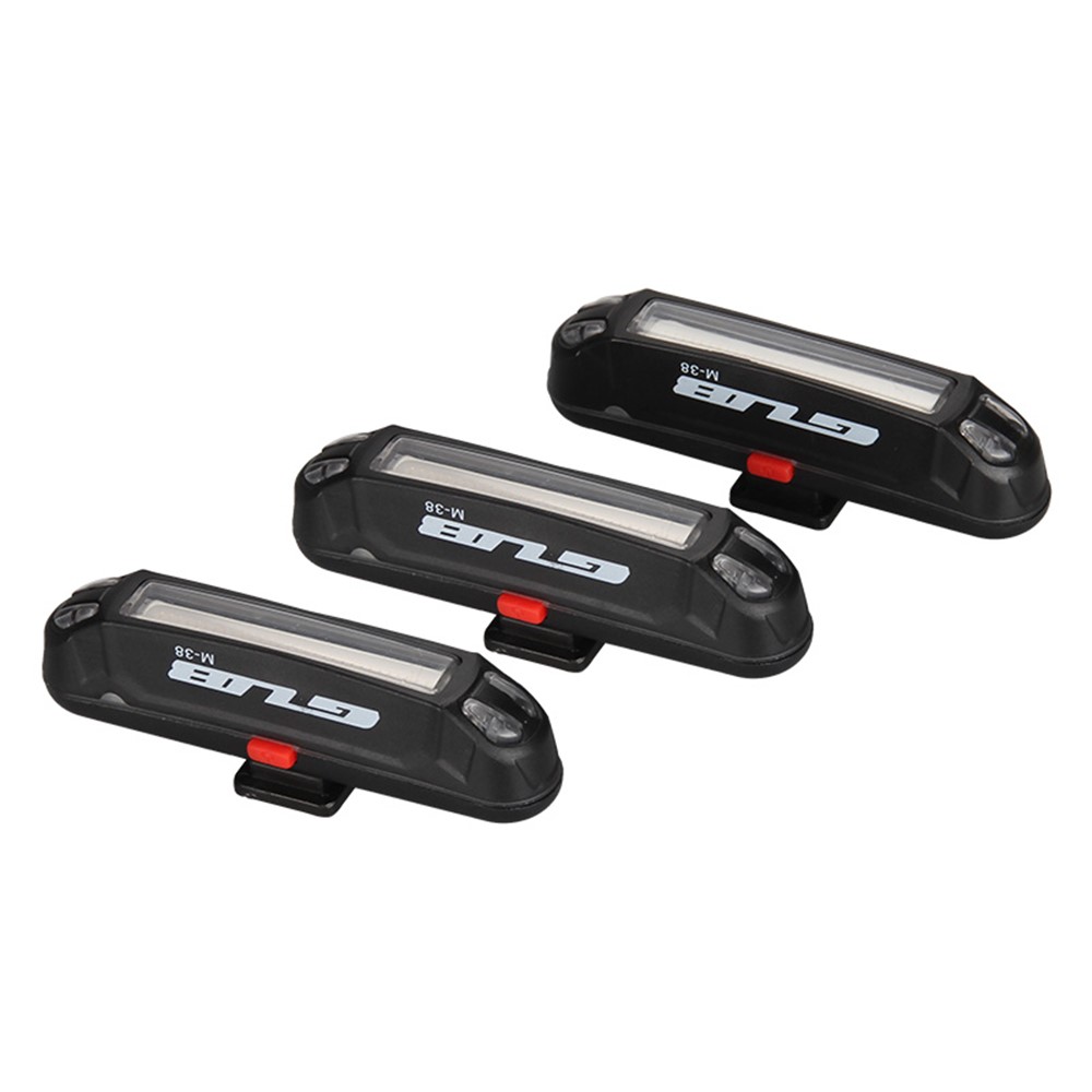 GUB M-38 Vélo À Vélo LED Applique De La Queue De 3 Couleurs AVERTISSEMENT Lampe Arrière USB RECHARGABLE-3