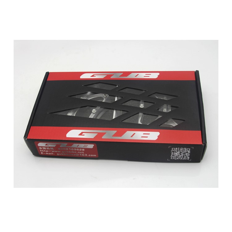 GUB GC-001 2-Bearing Aluminum Alloy Pedals Mountain Bike Pedals - Red-5