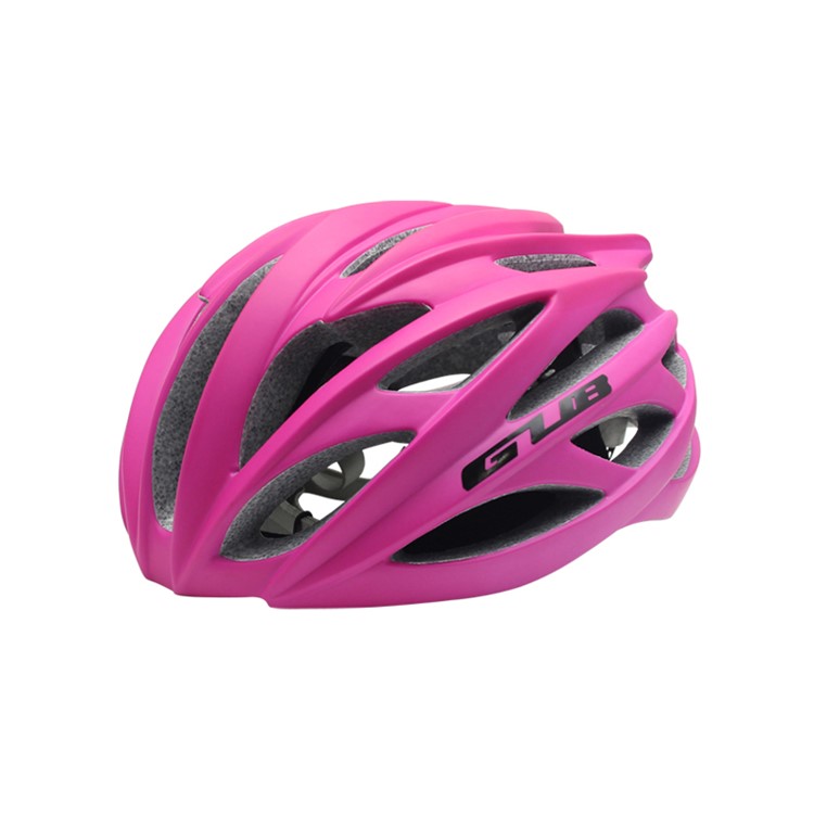 GUB SV6 Integrally-molded Mountain Road Bike Protective Helmet with Famework, Head circumference: 58-62cm - Rose-1
