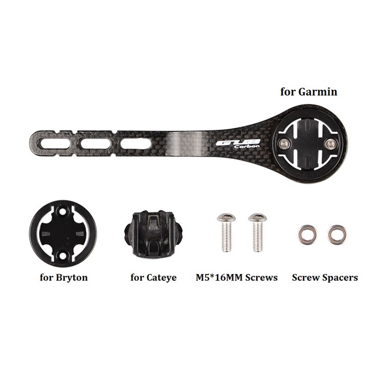 GUB 692 Carbon Fiber Bicycle Road Bike Computer Stopwatch Mount Holder-5