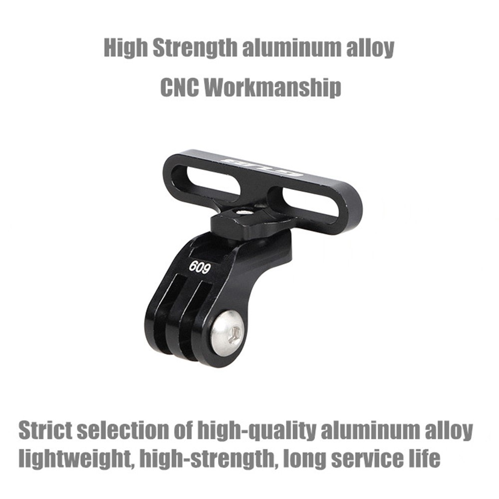 GUB 609 Aluminum Alloy Bicycle Camera Holder Bike Handlebar Stem Mount-4
