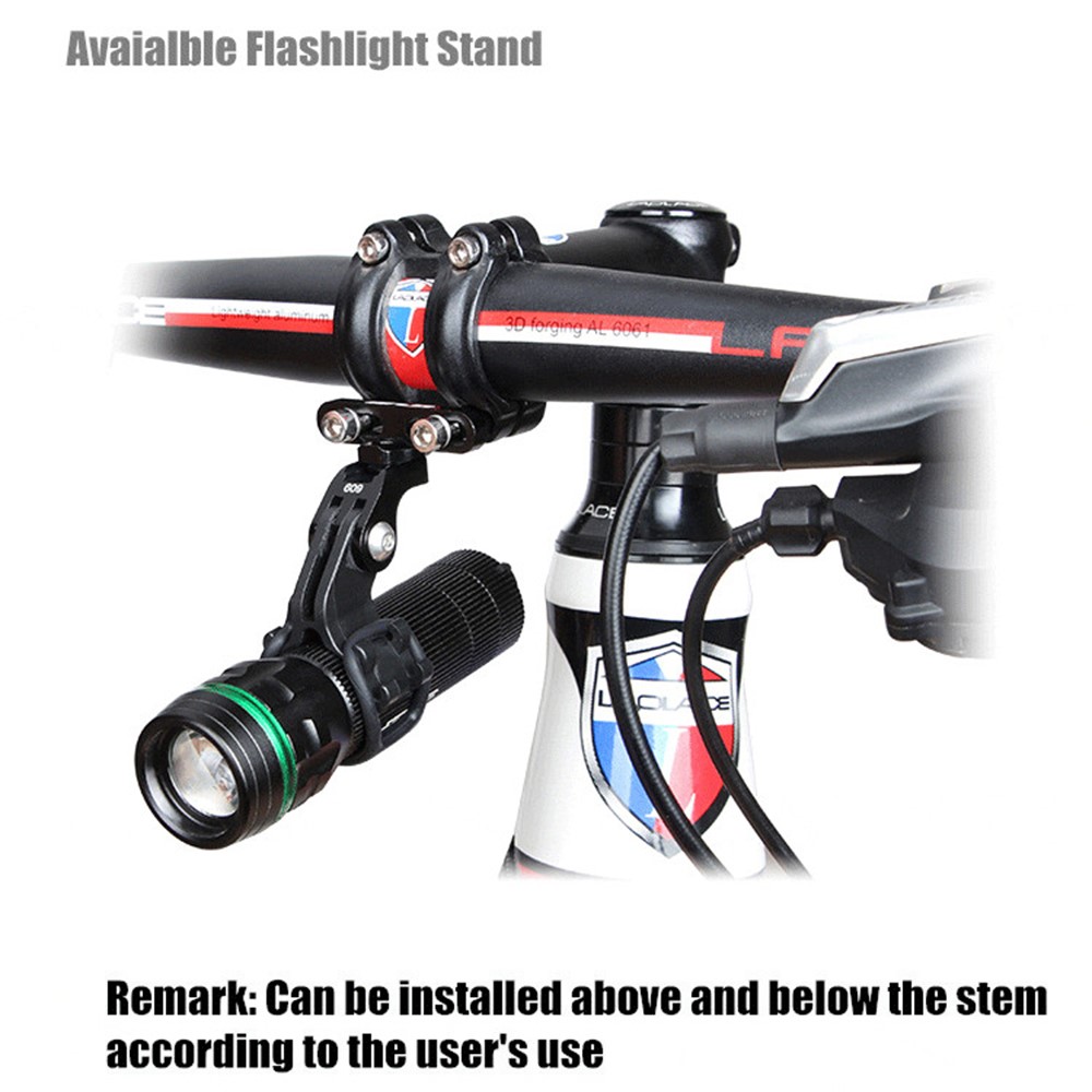 GUB 609 Aluminum Alloy Bicycle Camera Holder Bike Handlebar Stem Mount-8