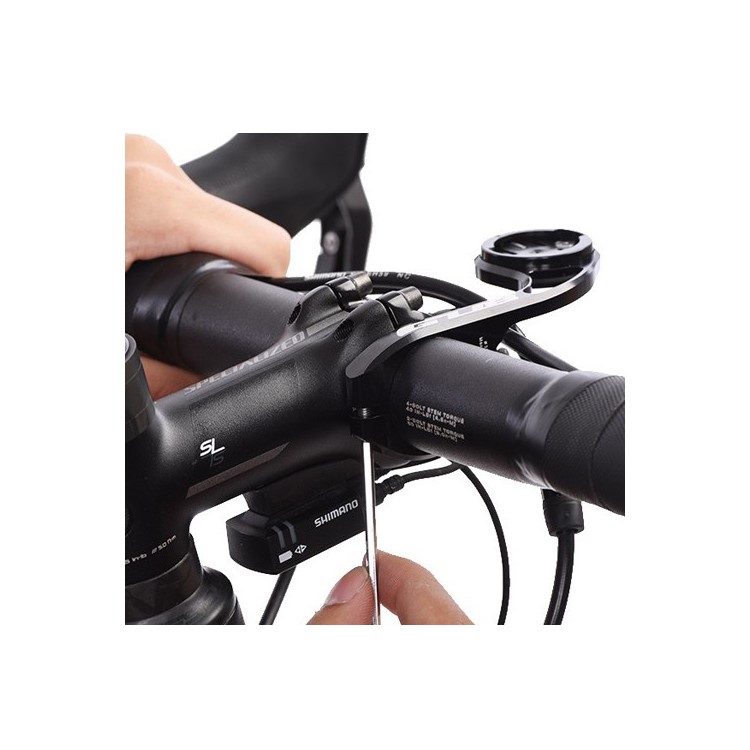 GUB 669 Multi-purpose Bicycle Handlebar Mount for 31.8mm Handlebar Bike Computer/Camera Holder - Black-11