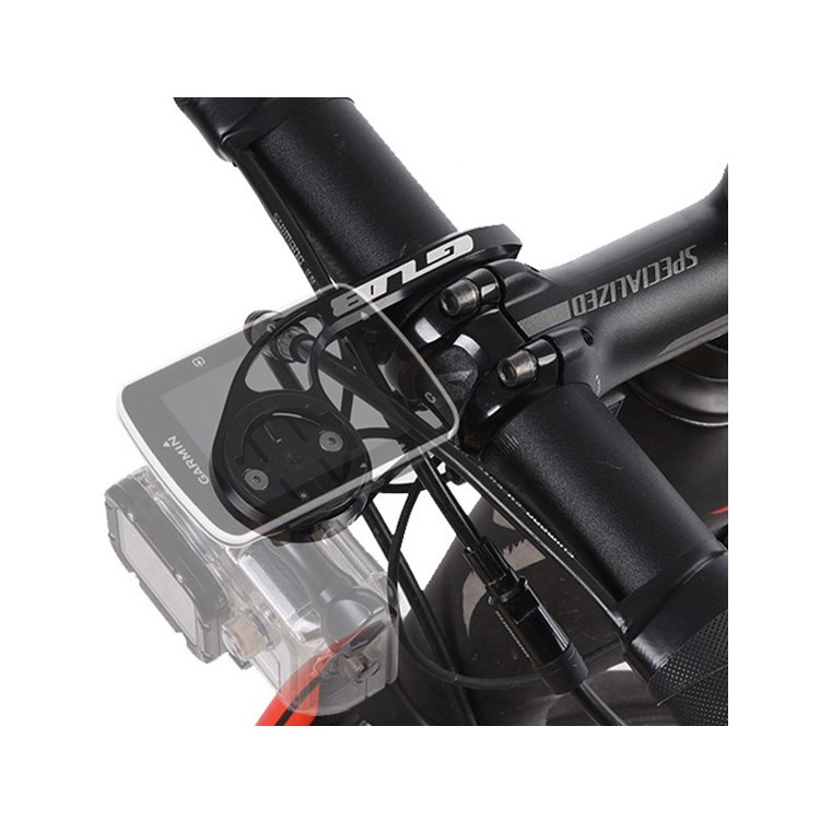 GUB 669 Multi-purpose Bicycle Handlebar Mount for 31.8mm Handlebar Bike Computer/Camera Holder - Black-2
