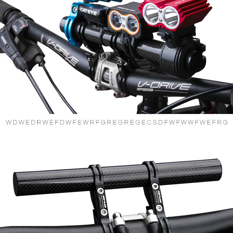 GUB G-202 20.2cm MTB Велосипед Алюминиевый Сплав Руль Удлинитель Удлинитель Углеродного Волокна-13
