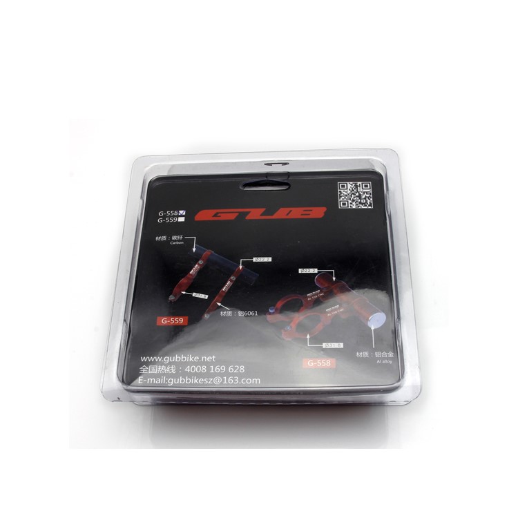 GUB 559 Bike Carbon Fiber Handlebar Extender Bicycle Extension Lamp Bracket - Red-9