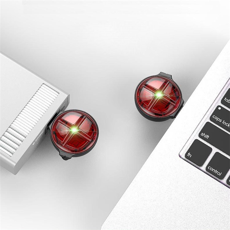 T-003 Bicicleta Sensor De Freno Inteligente Luz De Cola USB Recargable Bicicleta De Seguridad A Prueba De Agua Luz Trasera-11