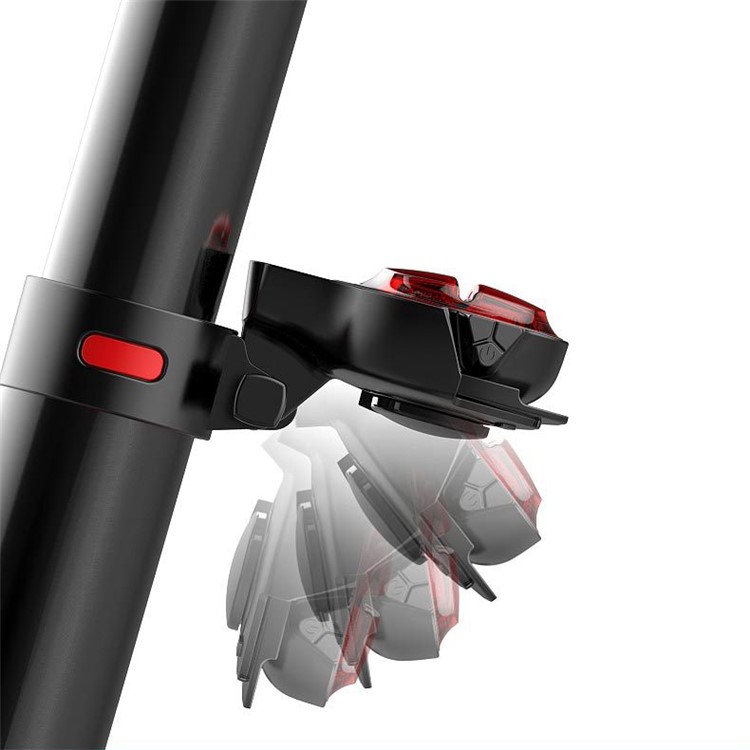 T-003 Bicicleta Sensor De Freno Inteligente Luz De Cola USB Recargable Bicicleta De Seguridad A Prueba De Agua Luz Trasera-13