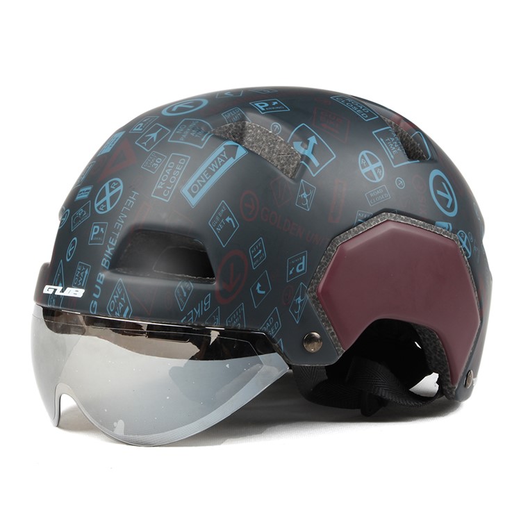Lightweight Motorcycle Helmet >> Purchased Gub V3 Lightweight Motorcycle City Helmet With Lens Helmet Protector Head Circumference 56 61cm Size L Graffiti Black Blue Lightweight Motorcycle Helmet >> Purchased Gub V3 Lightweight Motorcycle City Helmet With Lens Helmet Protector Head Circumference 56 61cm Size L Graffiti Black Blue