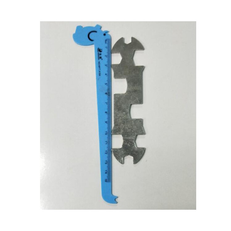5PCS Multi-functional Bike Multi-hole Wrench Repair Tools 8-17mm Porous Hexagonal Wrench-4