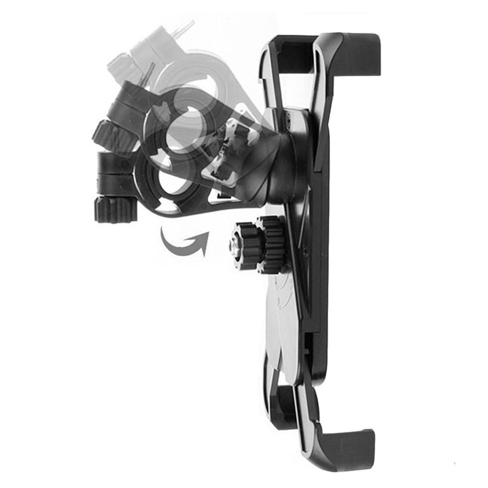 360 Rotating Bike Bicycle Phone Holder Handlebar Mount-2