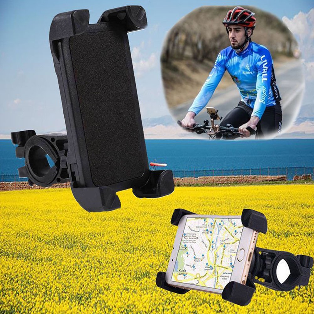 360 Rotating Bike Bicycle Phone Holder Handlebar Mount-9