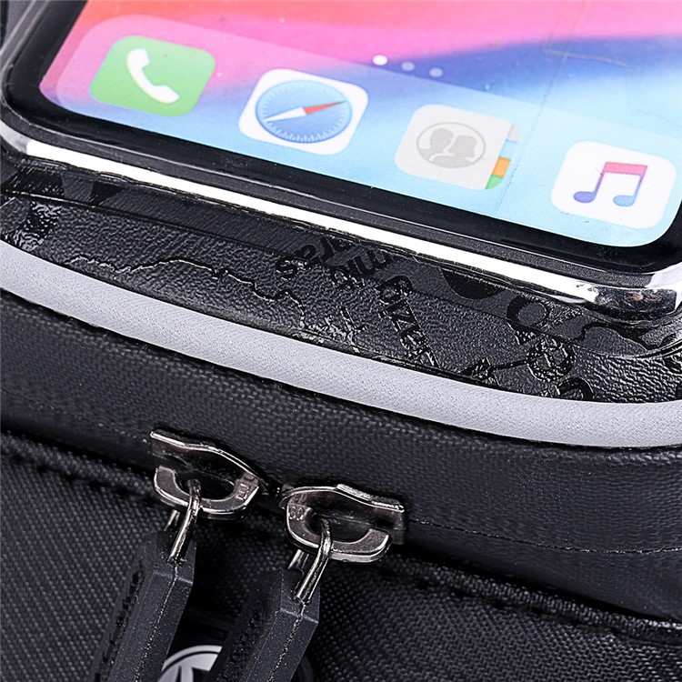WHEEL UP 6-inch Cycling Front Tube Bag Waterproof Touch Screen Phone Bag-14