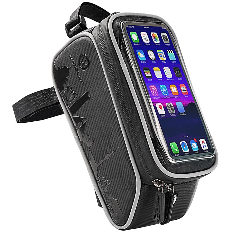 WHEEL UP 6-inch Cycling Front Tube Bag Waterproof Touch Screen Phone Bag-2
