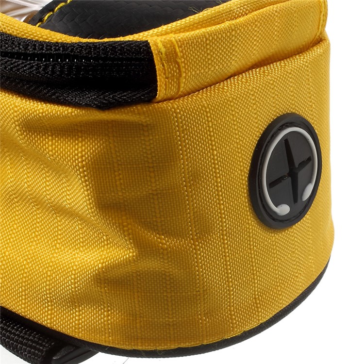 ROSWHEEL 4.8inch Bicycle Front Tube Bag for iPhone 6/6s/7/8/SE (2020)/SE (2022) (12496M) - Yellow-7