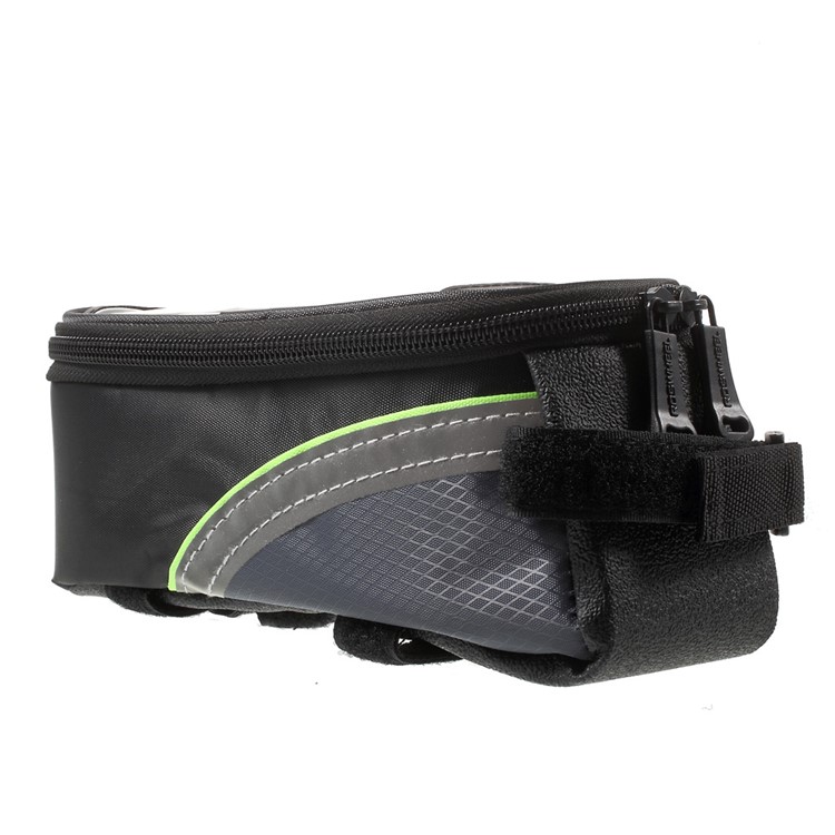ROSWHEEL 4.8inch Bike Top Tube Bag for iPhone 6 6s (12496M) - Green / Black-6