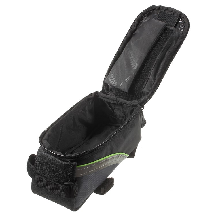 ROSWHEEL 4.8inch Bike Top Tube Bag for iPhone 6 6s (12496M) - Green / Black-9
