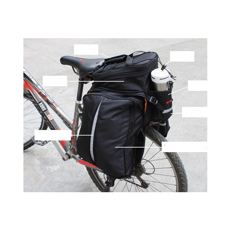 GUB 920 Multifunctional Bike Bag Bicycle Rear Seat Rack Bag Bike Saddle Storage Bag-11