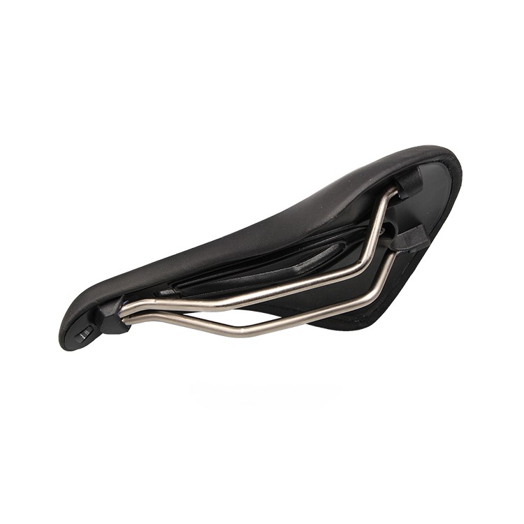 GUB 1180 Microfiber Leather Bike Saddle Hollow Ventilation Seat Cushion-2