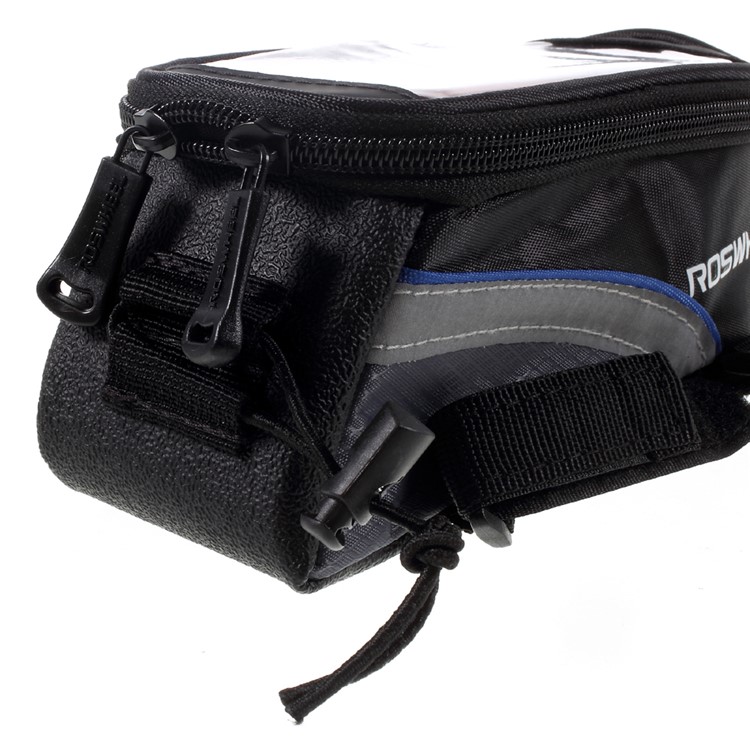 ROSWHEEL 4.2inch Bike Top Tube Bag Pouch for iPhone 5 5s SE (12496S) - Blue-3