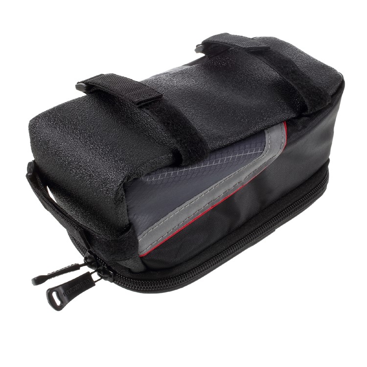 ROSWHEEL 5.5inch Bike Front Tube Bag for iPhone 6s Plus / Galaxy S7 (12496L) - Red / Black-2