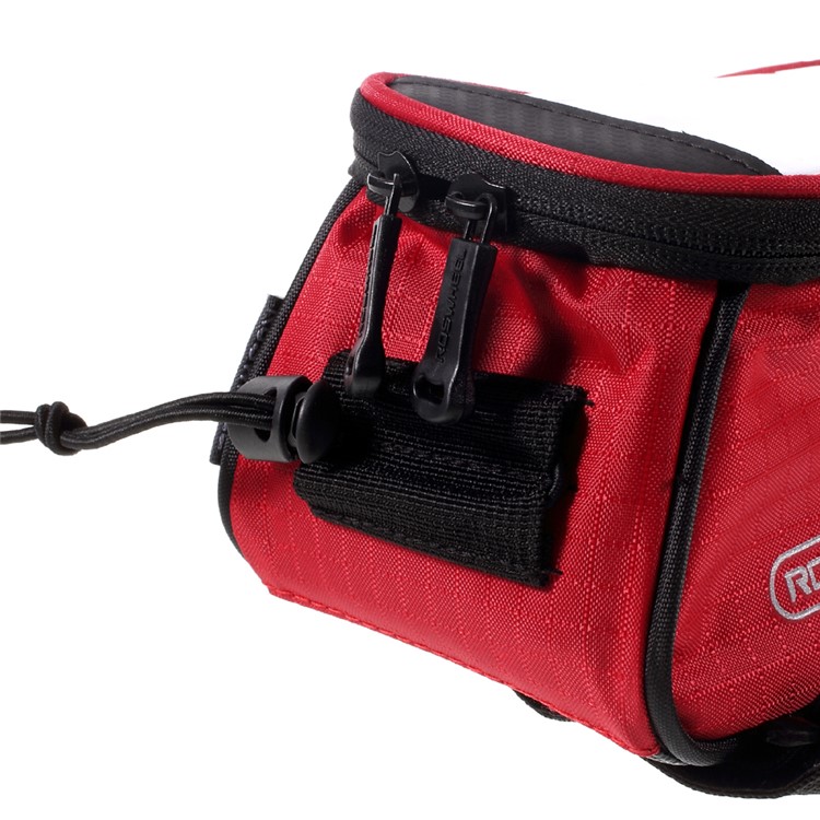 ROSWHEEL 5.5inch Bike Top Tube Bag Pouch for iPhone 6s Plus / Galaxy S7 (12496L) - Red-3