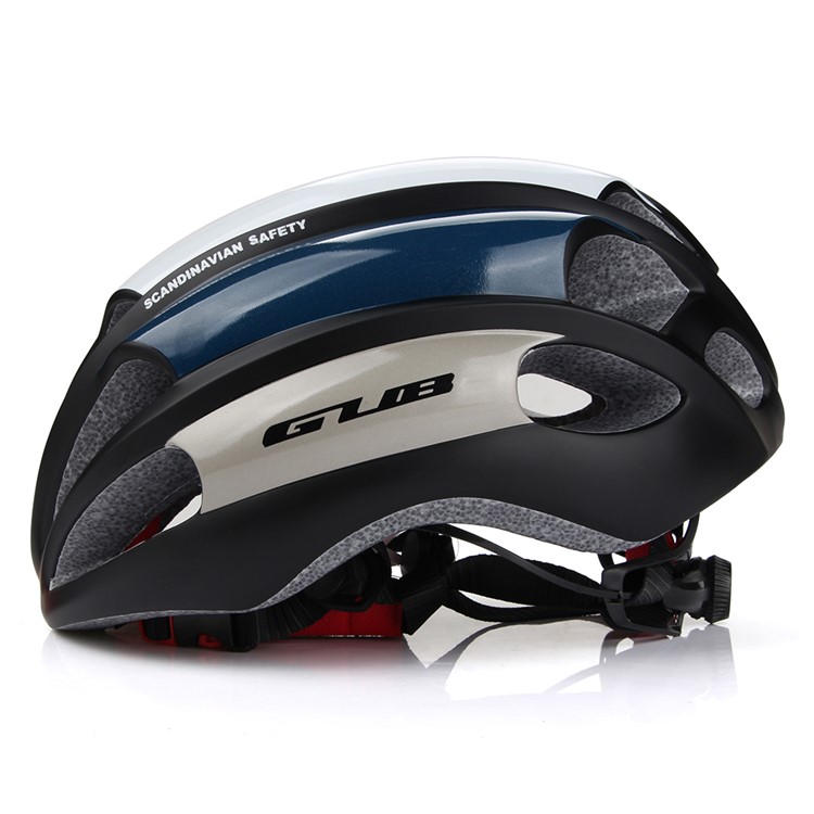 GUB SV1 Segurança Ciclismo Capacete Bicicleta De Estrada Skate Capacete Protetor, Tamanho: L - Branco / Vermelho-3