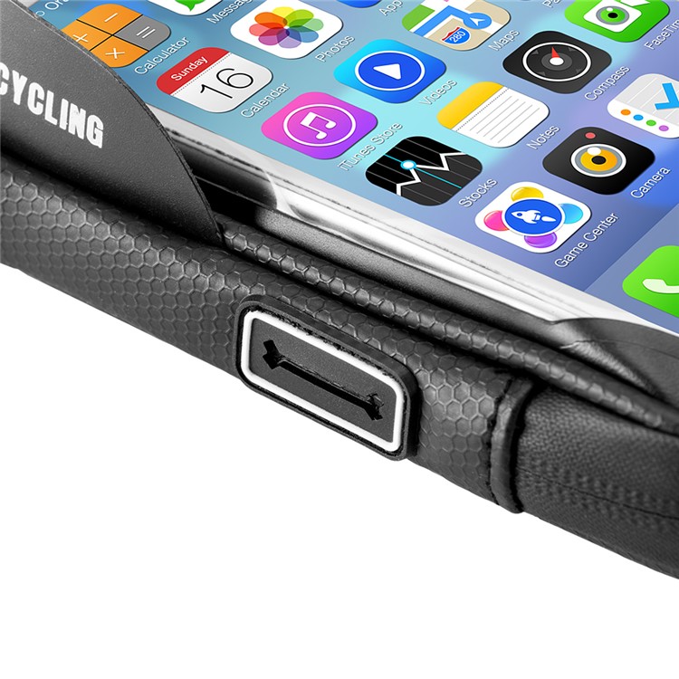 SZ-B17-3 Universal 5.8-inch Bicicleta À Prova D 'água Da Motocicleta Titular Saco De Bicicleta GPS Handlebar Mount Case-8