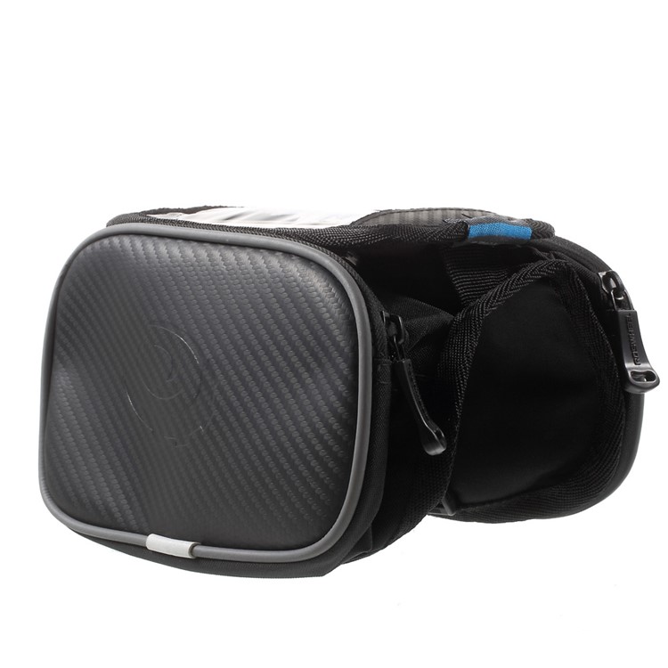 ROSWHEEL Bolso Plegable Del Tubo Delantero De La Bici De La Fibra De Carbono 5inch Para El Iphone 6s / Galaxia A5 E5 J5 (12813M)-6