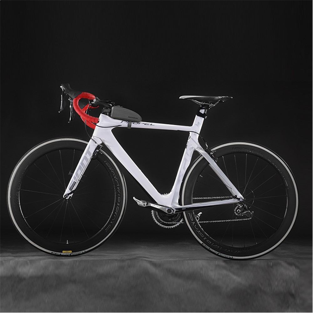 RockBros Road Bike Frame Bag Rainproof Top Tube Cycling Frame Bag Black