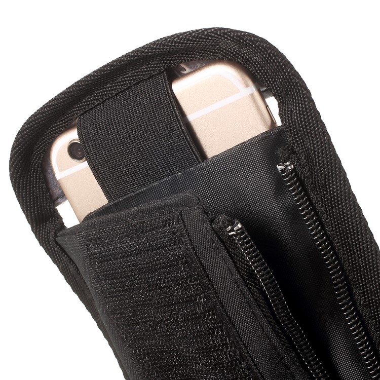 ROSWHEEL Plegable Bolsa De Tubo Frontal De Bicicleta De Fibra De Carbono 5.5inch Para Iphone 6s Plus / Galaxy S7 (12813L)-7