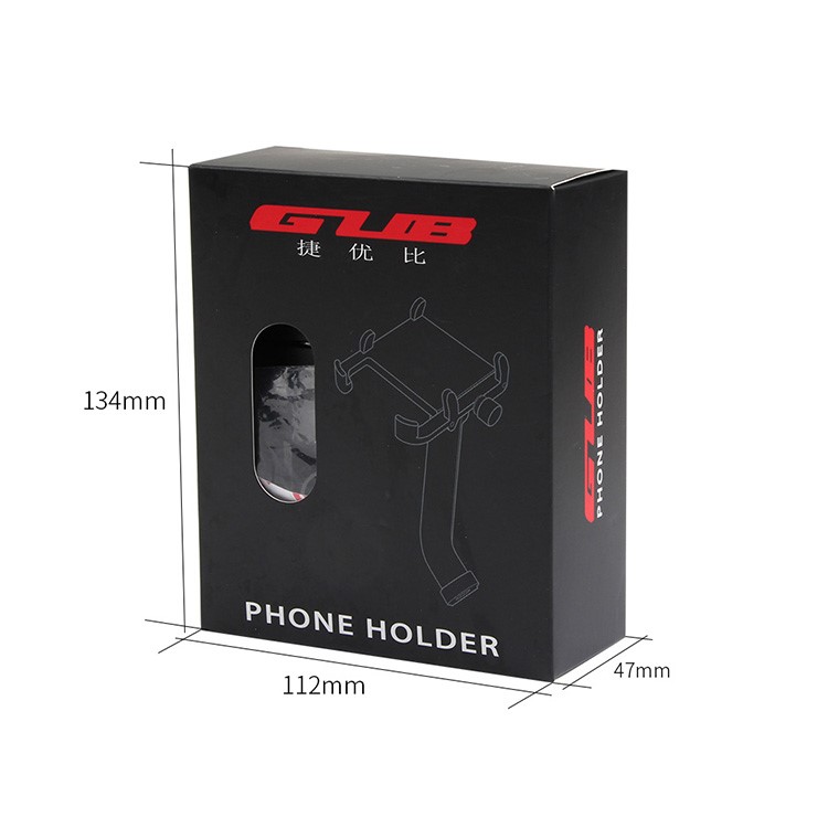 GUB P20 Supporto Per Telefono In Alluminio Supporto Per Telefono Per Veicoli Elettrici Supporto Per Manubrio Da Moto Per Telefono Da 55-100 Mm - Nero-15