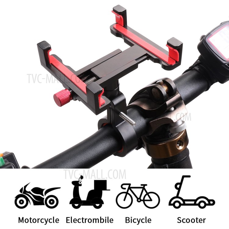 360° Rotation Mobile Phone Holder for Rotary Bicycle Motorcycle Electric Vehicle-16