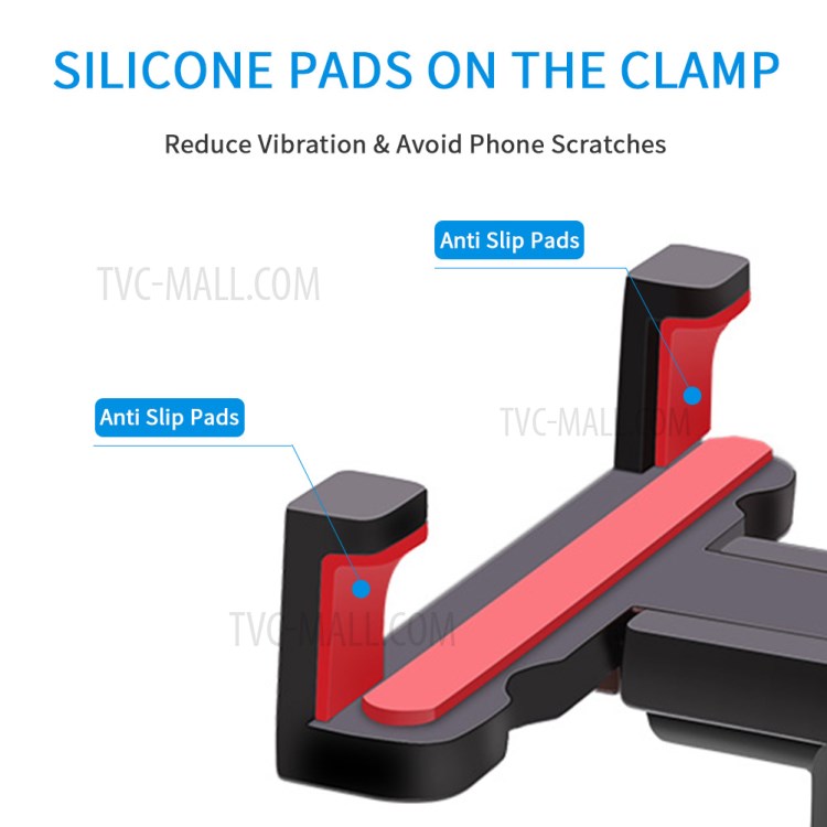 360° Rotation Mobile Phone Holder for Rotary Bicycle Motorcycle Electric Vehicle-8
