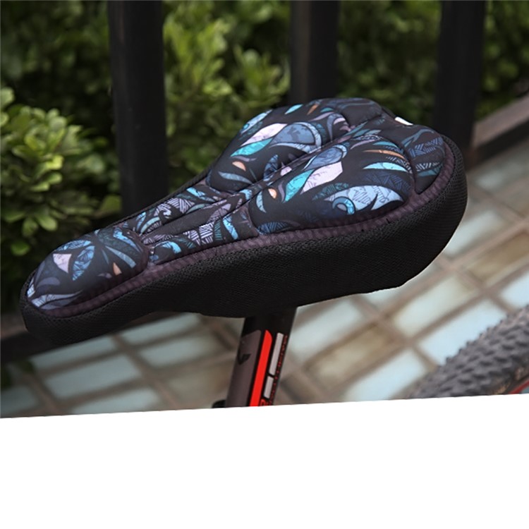 BASE CAMP Beast Pattern Memory Cotton Bicycle Seat Cushion-1