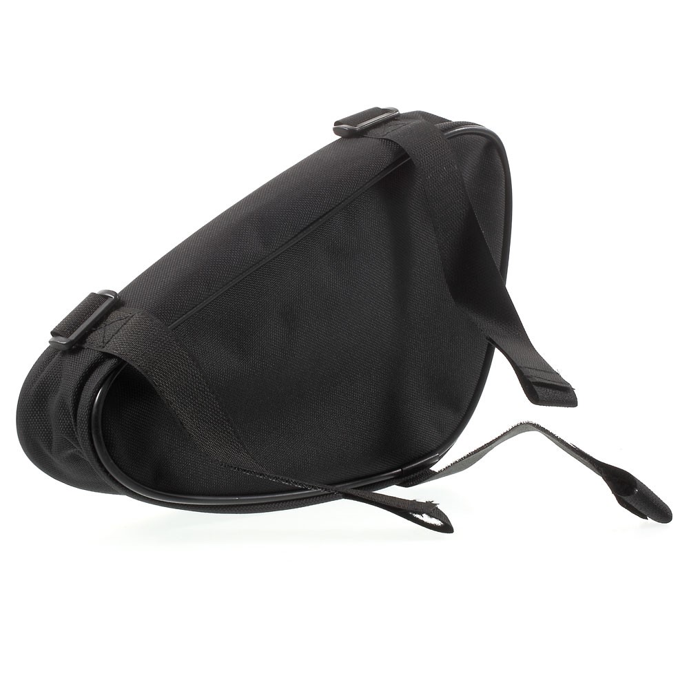 B-SOUL Bicycle Front Frame Triangle Cycling Tube Pouch Bag - Black-2