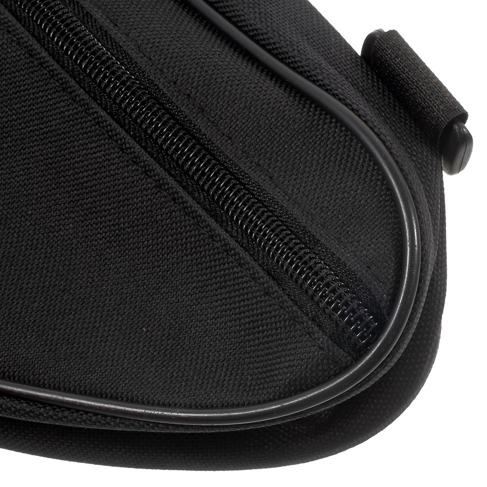 B-SOUL Bicycle Front Frame Triangle Cycling Tube Pouch Bag - Black-4