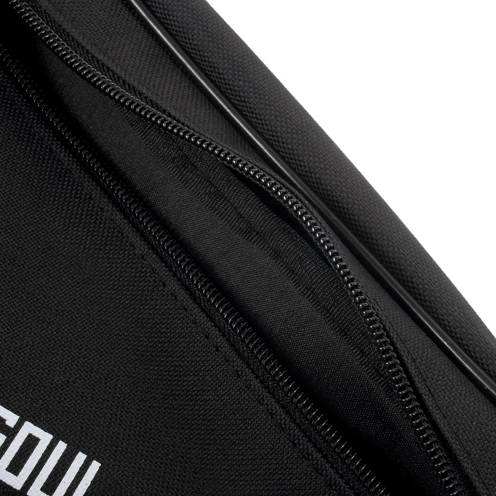 B-SOUL Bicycle Front Frame Triangle Cycling Tube Pouch Bag - Black-5
