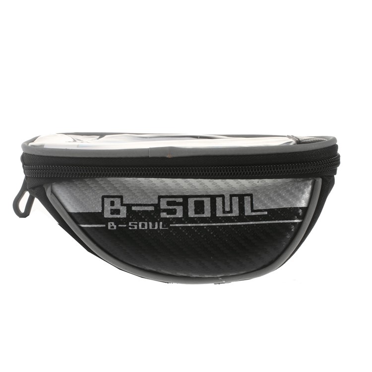 B-SOUL Outdoor Cycling Touch Screen Bike Top Tube Bag for iPhone 6s Plus/6 Plus Etc - Silver Color-2