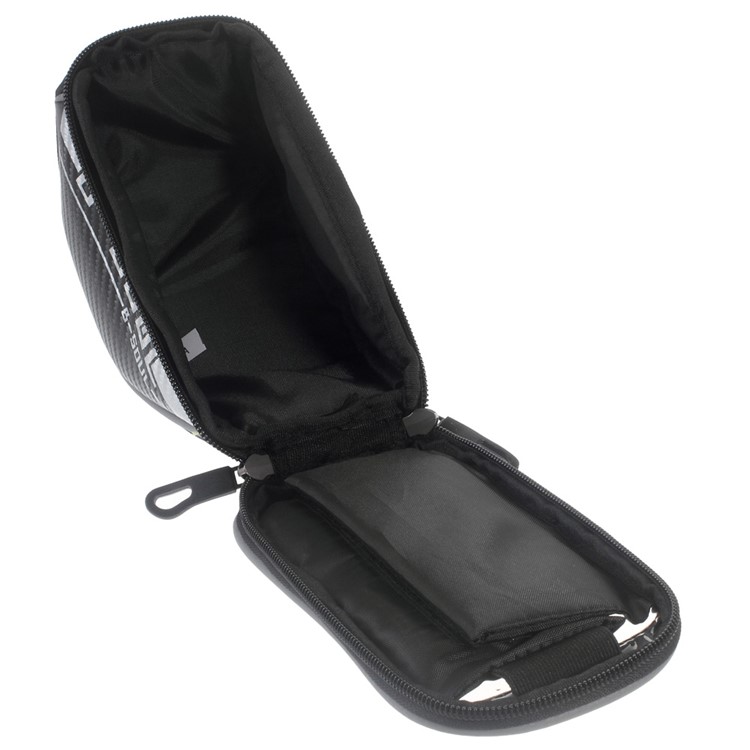 B-SOUL Outdoor Cycling Touch Screen Bike Top Tube Bag for iPhone 6s Plus/6 Plus Etc - Silver Color-5