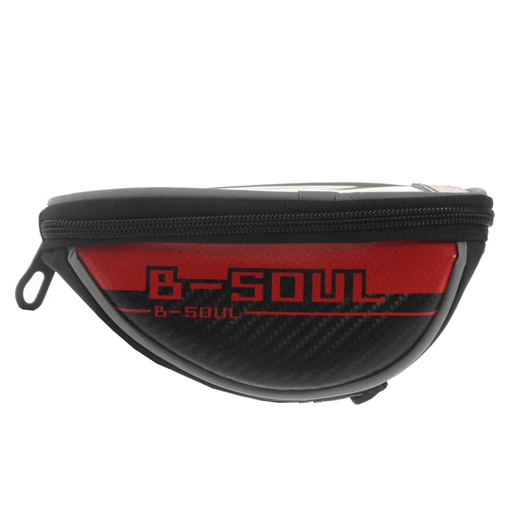 B-SOUL Cycling Touch Screen Bicycle Front Tube Bag for iPhone 6s Plus/6 Plus Etc - Red-2