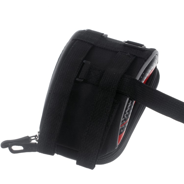 B-SOUL Cycling Touch Screen Bicycle Front Tube Bag for iPhone 6s Plus/6 Plus Etc - Red-3