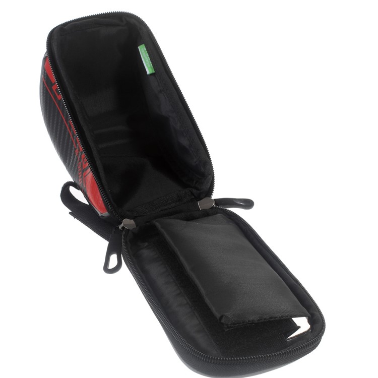 B-SOUL Cycling Touch Screen Bicycle Front Tube Bag for iPhone 6s Plus/6 Plus Etc - Red-5