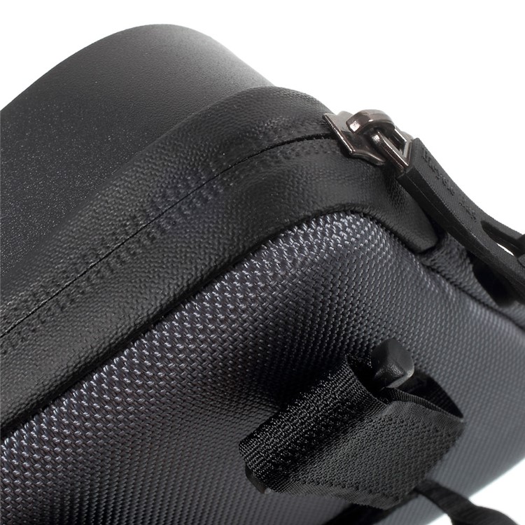 Bike Frame Front Tube Bag with Shade for iPhone 7 Plus/ 6s Plus/Samsung S7 Edge Etc - Grey-8