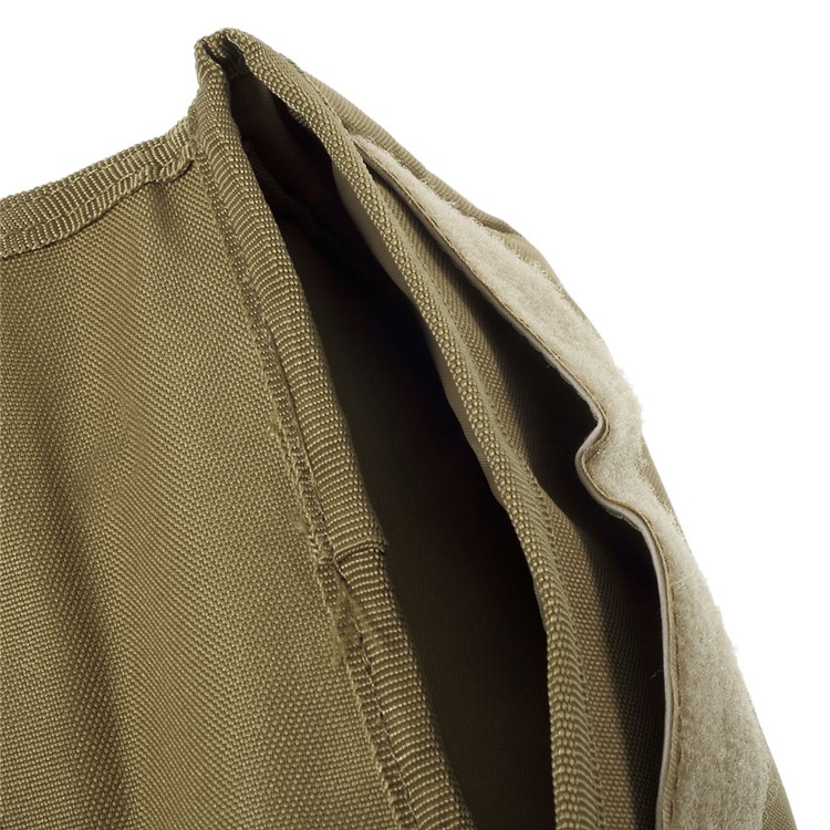 Military MOLLE Bike Frame Front Tube Bag Double-faced Messenger Bag - Tan-10