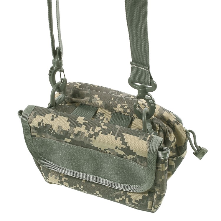 MOLLE Bike Bicycle Front Tube Bag Double-faced Shoulder Bag - Digital Desert-10