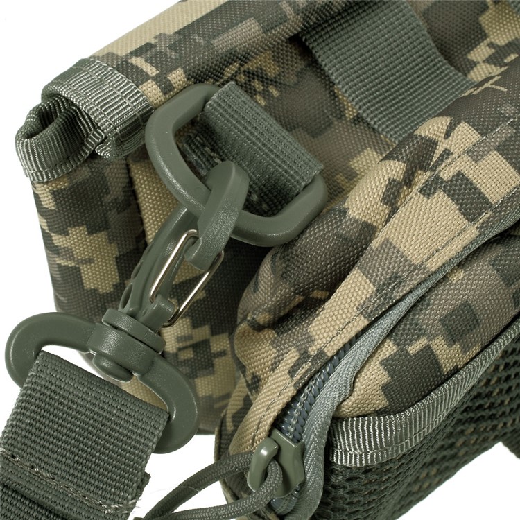 MOLLE Bike Bicycle Front Tube Bag Double-faced Shoulder Bag - Digital Desert-12